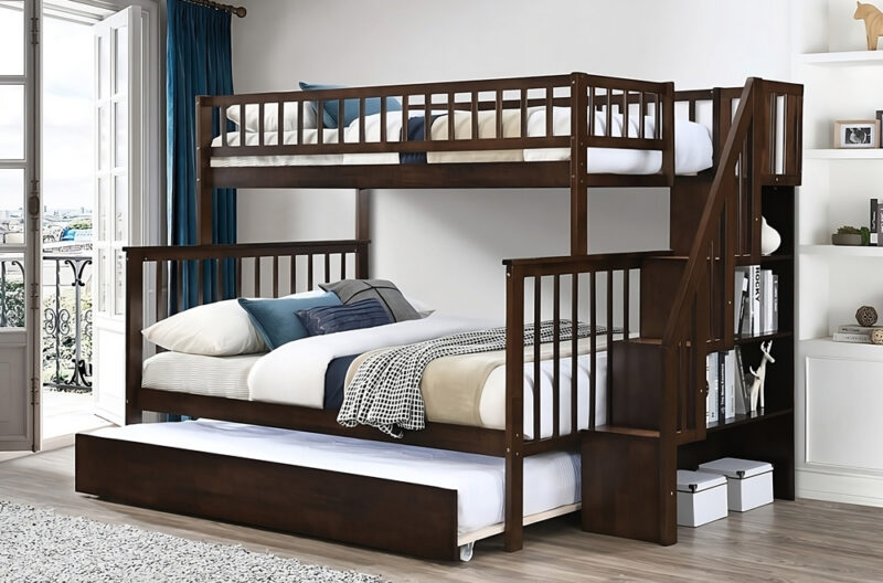 T2594 - Single over Double Bunk bed
