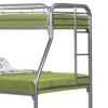 Single over Double Metal Bunk Bed