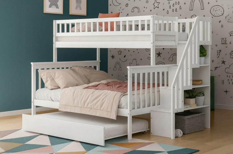 T2594 - Single over Double Bunk bed