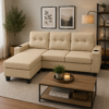 3 Seater Leather Couch