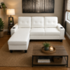 3 Seater Leather Couch