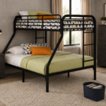 Single over Double Metal Bunk Bed