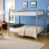 Double over Double Metal Bunk Bed