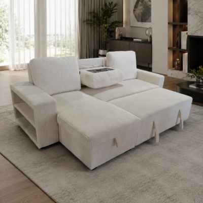 Shelf Storage Sofabed