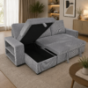 Shelf Storage Sofabed