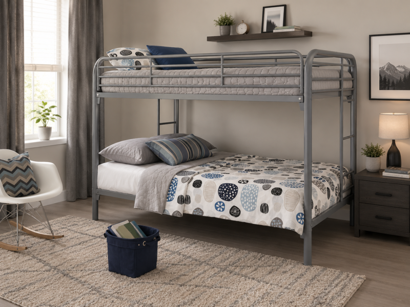 Single Metal Bunk Bed