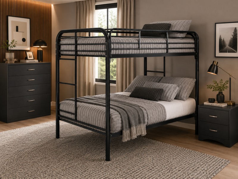 Single Metal Bunk Bed