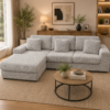 3 Seater Corduroy Couch